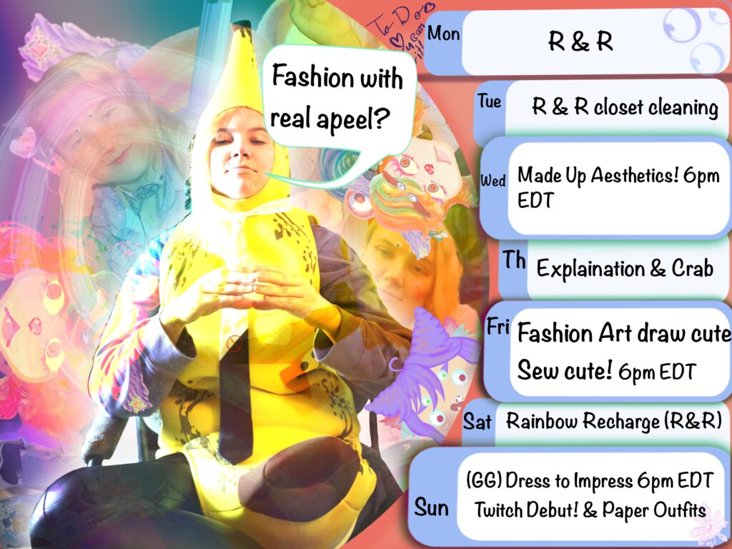 A Fashionably Late Schedule!