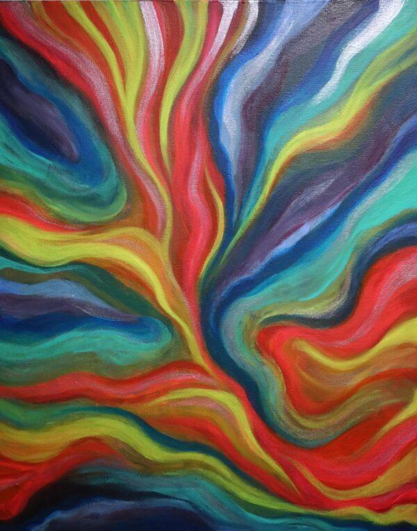 Rainbow Skies, Artist Original