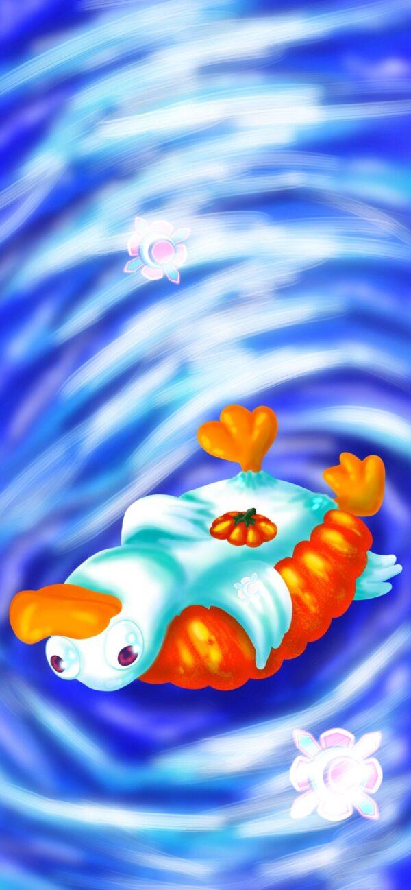 Sleepy Goose Pumpkin Boat