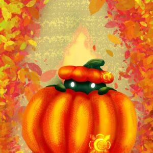 Pumpkin Spice Sweater Wallpaper