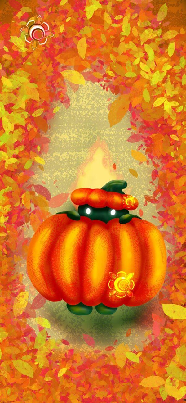 Pumpkin Spice Sweater Wallpaper