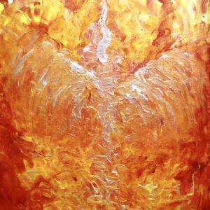 Peeling Back The Flames Artist Original
