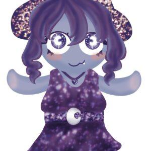 Spooky Witch Paper Person Doll