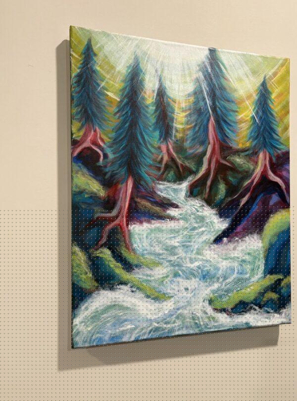 I Go Where the River Flows Artist Original - Image 4