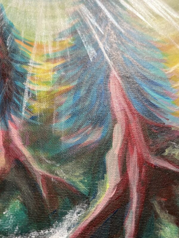 I Go Where the River Flows Artist Original - Image 3