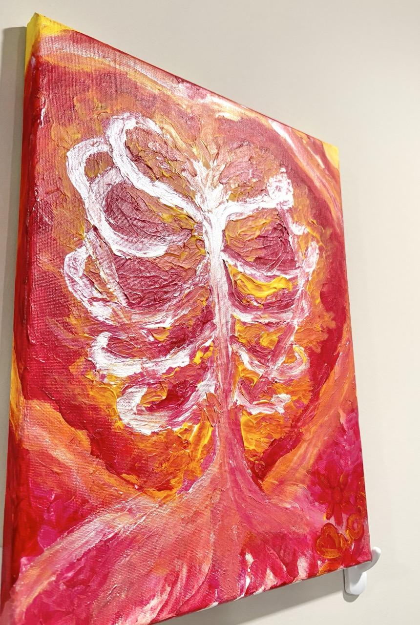 Burning Heart Artist Original - Image 2